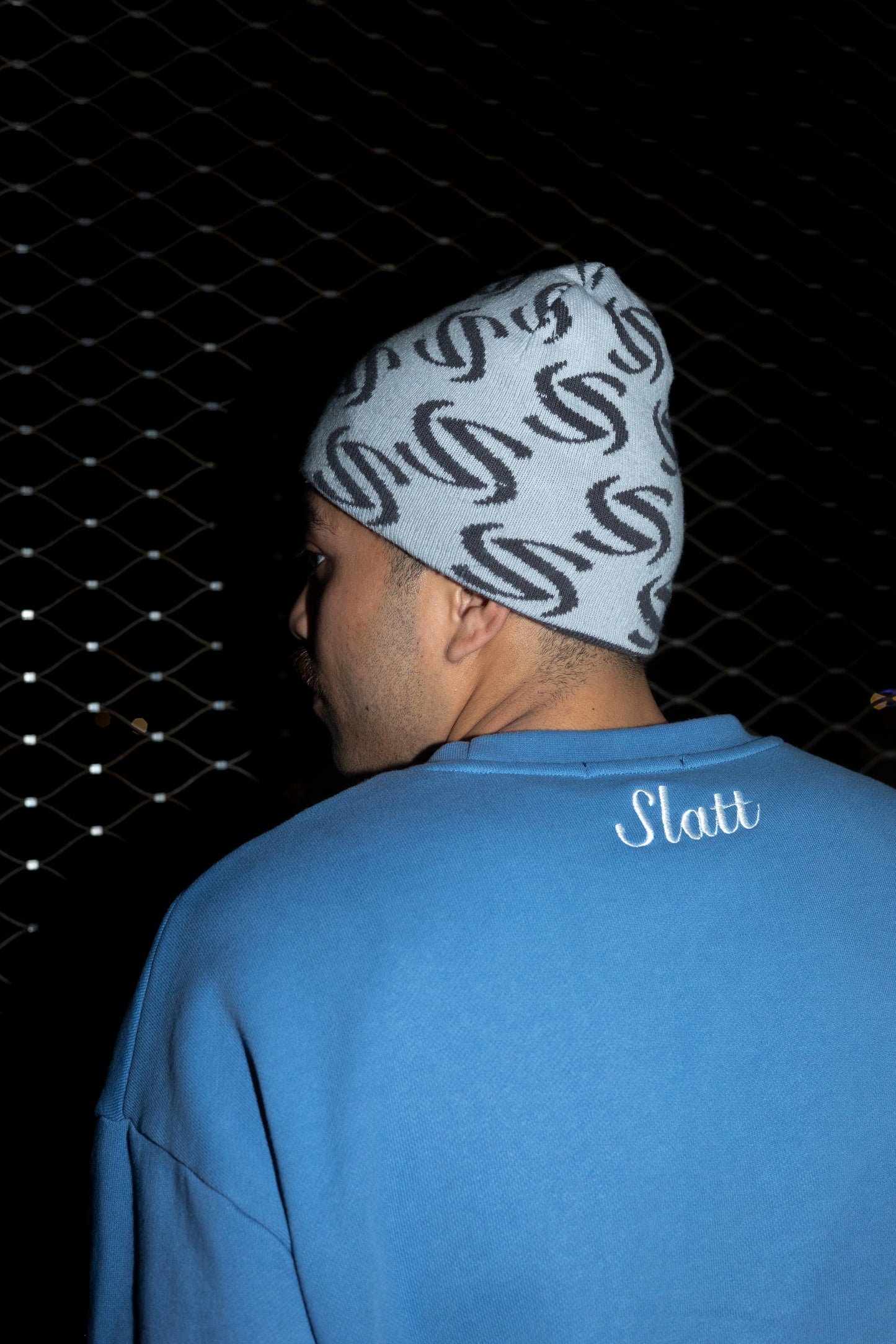 SLATT REVERSIBLE SKULLY “DOUBLE GREY”